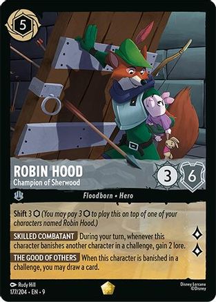 Robin Hood - Champion of Sherwood (177/204) - F - Legendary