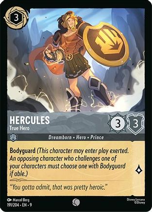 Hercules - True Hero (191/204) - F - Common
