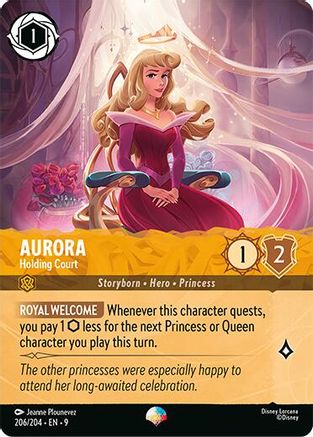 Aurora - Holding Court (Epic) (206/204) - F - Epic - Holofoil