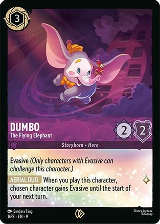 Dumbo - The Flying Elephant (1/P3) - DLPC - Promo - Cold Foil