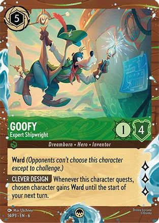 Goofy - Expert Shipwright (Disney Cruise Promo) (14/P3) - DLPC - Promo - Holofoil