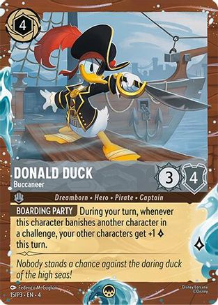 Donald Duck - Buccaneer (Disney Cruise Promo) (15/P3) - DLPC - Promo - Holofoil