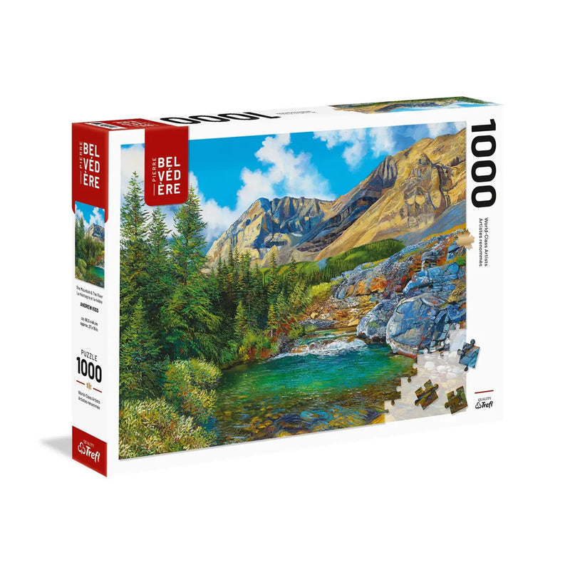 La Montagne et la Rivière (1000 pièces)