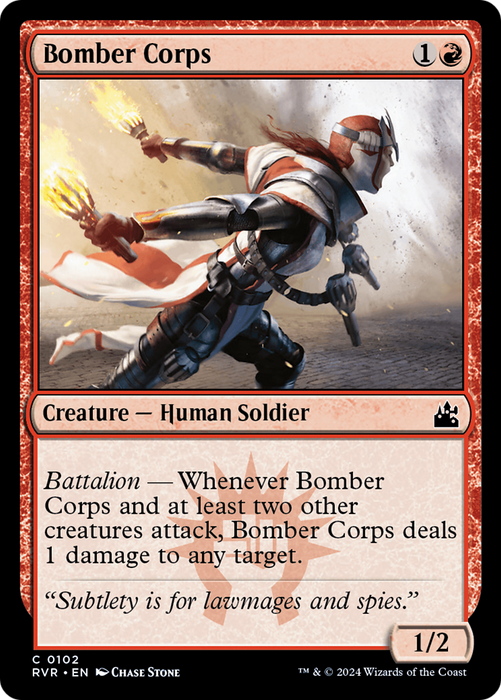 Bomber Corps (RVR-102) - common - Foil