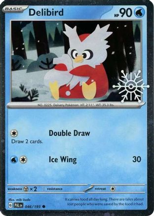 Delibird (Holiday Calendar) (046/193) - MCP  - Common - Holofoil