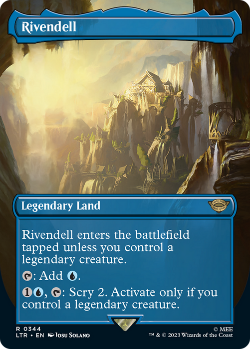 Rivendell (LTR-344) - rare (Borderless)