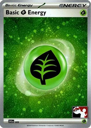 Basic Grass Energy (009) - PPSC  - Common - Holofoil