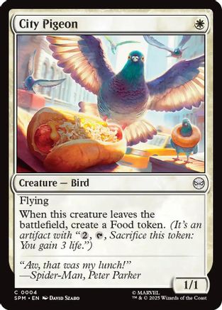 City Pigeon (SPM-004) - common