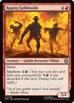 Raging Goblinoids (SPM-085) - uncommon