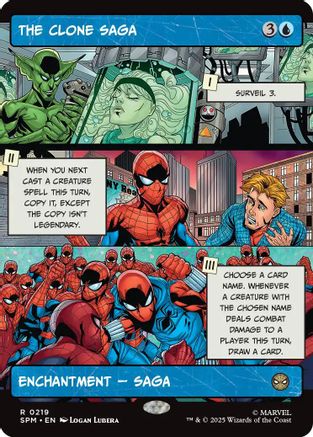 The Clone Saga (Borderless) (SPM-219) - rare - Foil