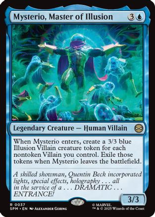Mysterio, Master of Illusion (SPM-037) - rare - Foil