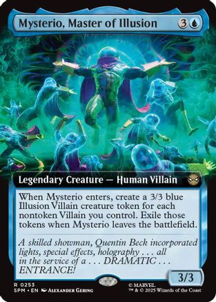 Mysterio, Master of Illusion (Extended Card) (SPM-253) - rare