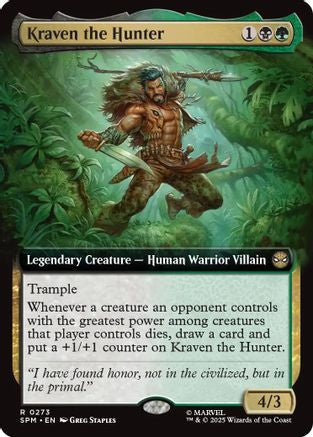 Kraven the Hunter (Extended Art) (SPM-273) - rare