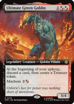 Ultimate Green Goblin (Extended Art) (SPM-276) - rare