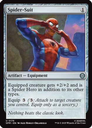Spider-Suit (SPM-176) - uncommon - Foil
