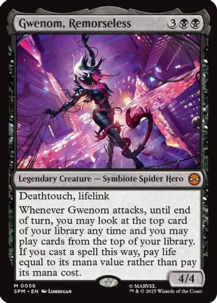 Gwenom, Remorseless (SPM-056) - mythic