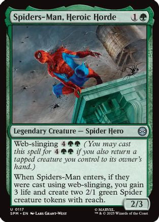 Spiders-Man, Heroic Horde (SPM-117) - uncommon