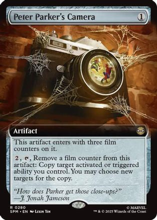 Peter Parker's Camera (Extended Art) (SPM-280) - rare