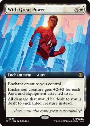 With Great Power... (Extended Art) (SPM-248) - rare