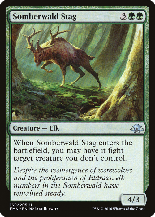 Somberwald Stag (EMN-169) - uncommon