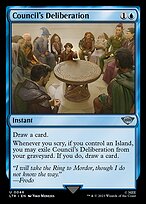 Council's Deliberation (LTR-046) - uncommon - Foil
