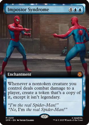 Impostor Syndrome (Extended Art) (SPM-251) - mythic - Foil