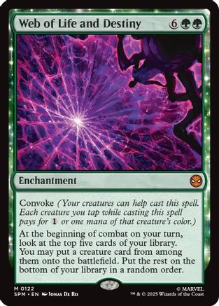 Web of Life and Destiny (SPM-122) - mythic - Foil