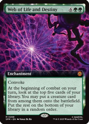 Web of Life and Destiny (Extended Art) (SPM-268) - mythic