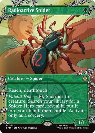 Radioactive Spider (Borderless) (SPM-212) - rare