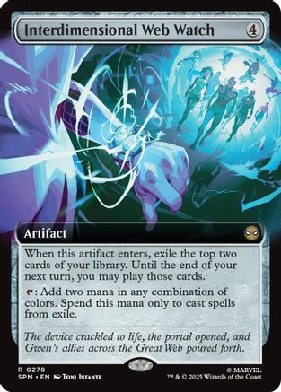 Interdimensional Web Watch (Extended Art) (SPM-278) - rare - Foil