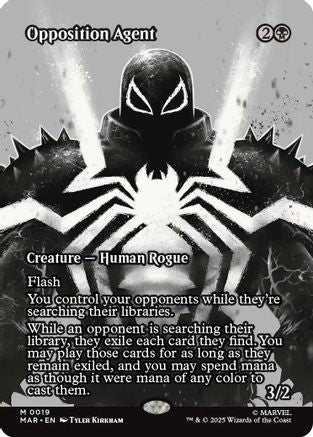 Opposition Agent (Borderless) (MAR-019) - mythic