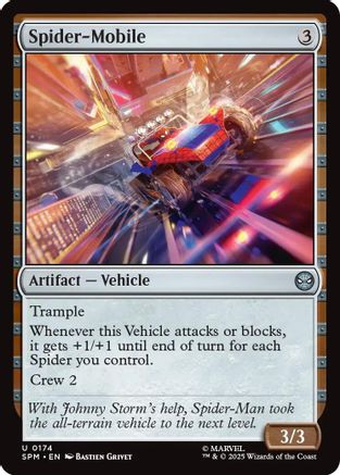 Spider-Mobile (SPM-174) - uncommon - Foil