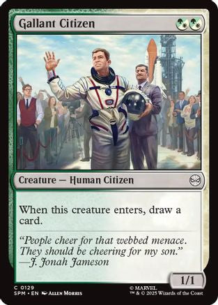 Gallant Citizen (SPM-129) - common - Foil