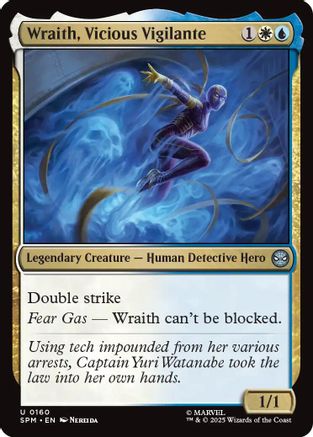 Wraith, Vicious Vigilante (SPM-160) - uncommon - Foil
