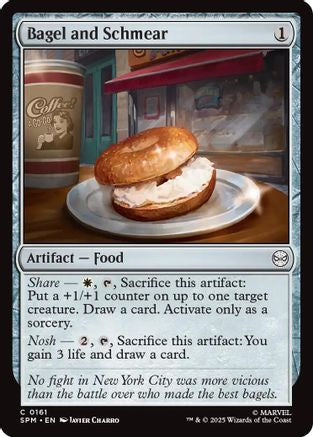 Bagel and Schmear (SPM-161) - common