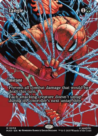 Tangle (Borderless) (MAR-038) - mythic - Foil