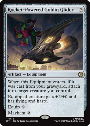 Rocket-Powered Goblin Glider (SPM-172) - rare