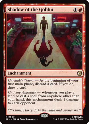 Shadow of the Goblin (SPM-087) - rare - Foil