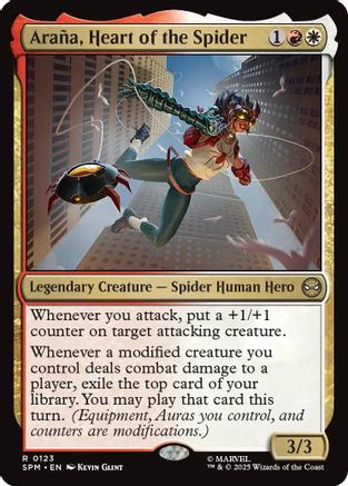 Araña, Heart of the Spider (SPM-123) - rare - Foil