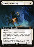 Intrepid Adversary (MID-329) - mythic: (Extended Art)