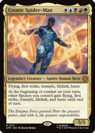 Cosmic Spider-Man (SPM-127) - mythic