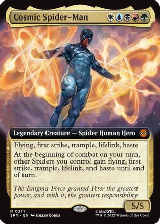 Cosmic Spider-Man (Extended Art) (SPM-271) - mythic - Foil