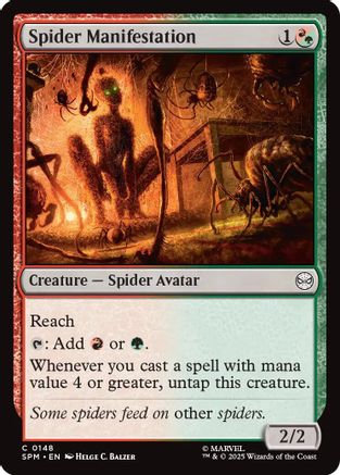 Spider Manifestation (SPM-148) - common - Foil