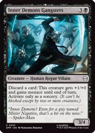 Inner Demons Gangsters (SPM-057) - common - Foil