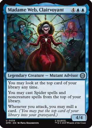 Madame Web, Clairvoyant (SPM-036) - uncommon