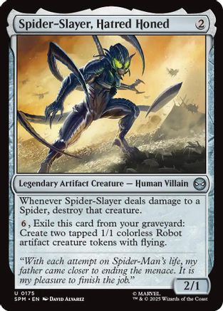 Spider-Slayer, Hatred Honed (SPM-175) - uncommon - Foil