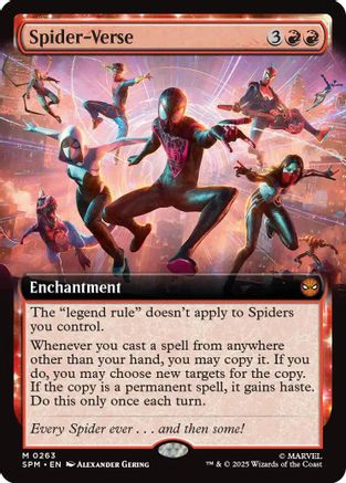 Spider-Verse (Extended Art) (SPM-263) - mythic