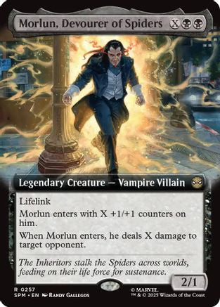 Morlun, Devourer of Spiders (Extended Art) (SPM-257) - rare