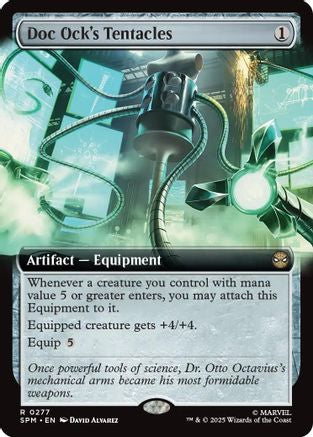 Doc Ock's Tentacles (Extended Art) (SPM-277) - rare - Foil