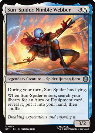 Sun-Spider, Nimble Webber (SPM-154) - uncommon - Foil